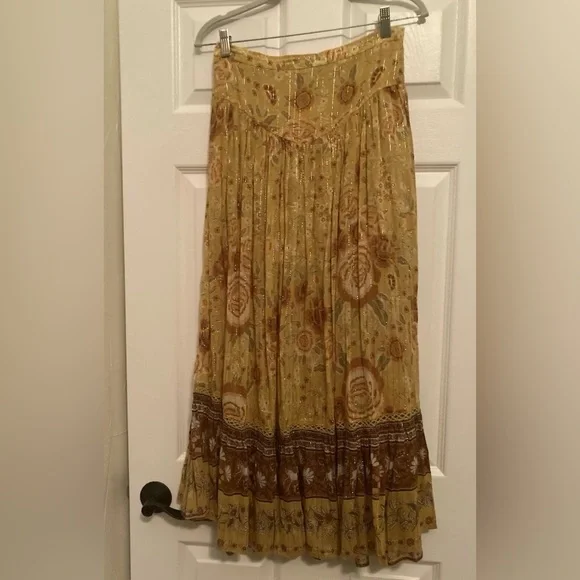 Spell Mystic Maxi Skirt, Size Medium, Sunflower - Picture 9 of 14